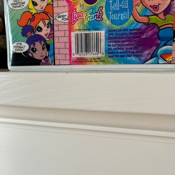 Very Rare Vintage Y2K Lisa Frank Friends 411 Journal (Slight Use) - Picture 12 of 12